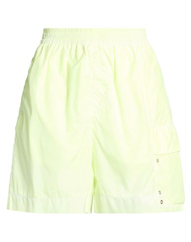 Woman Shorts & Bermuda Shorts Yellow Size L Polyamide
