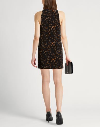 Woman Mini dress Black Size 2 Polyester, Elastane