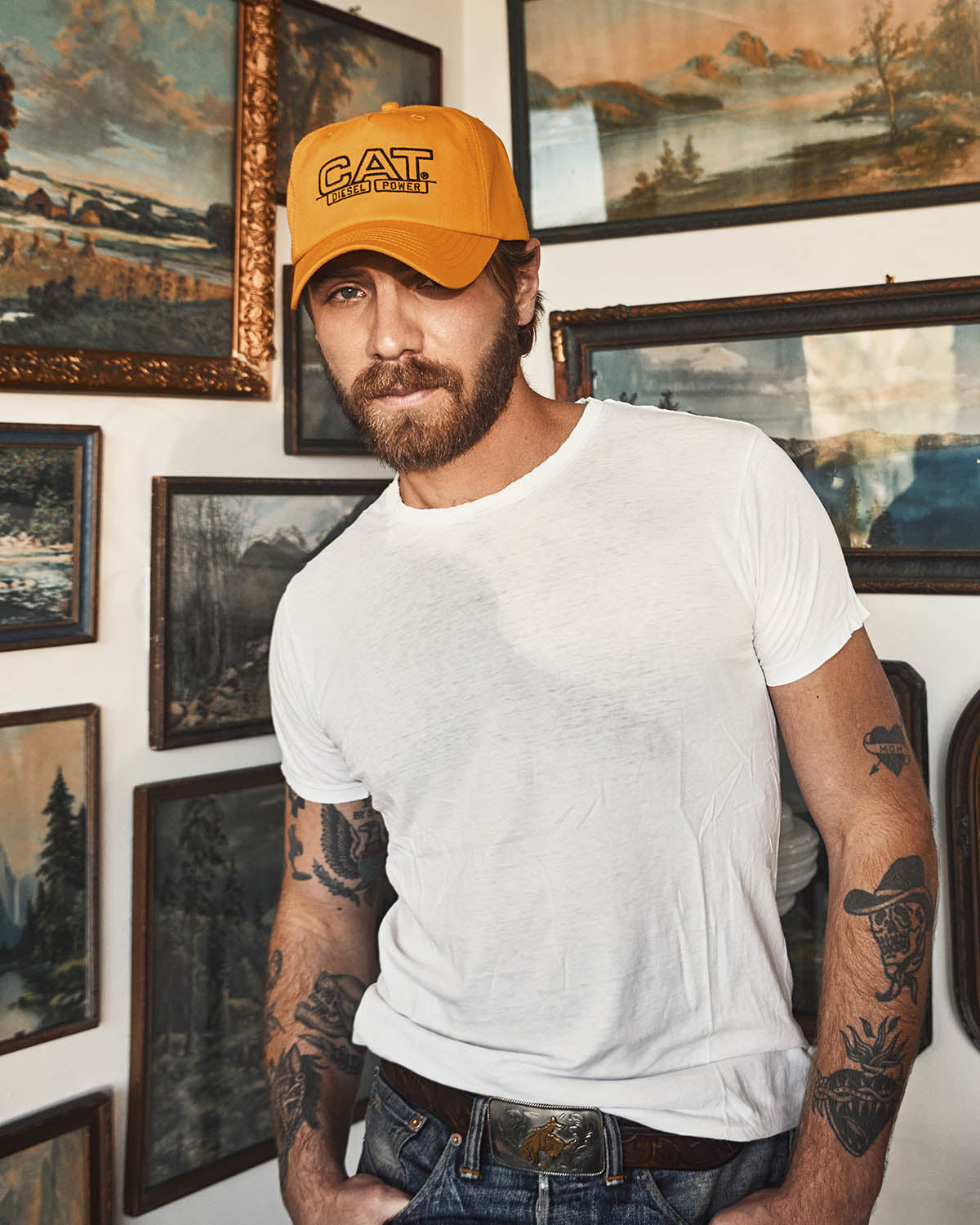 POWER DIESEL HAT CAT WWR DESIGNED BY AVERY RANCH 5-PANEL