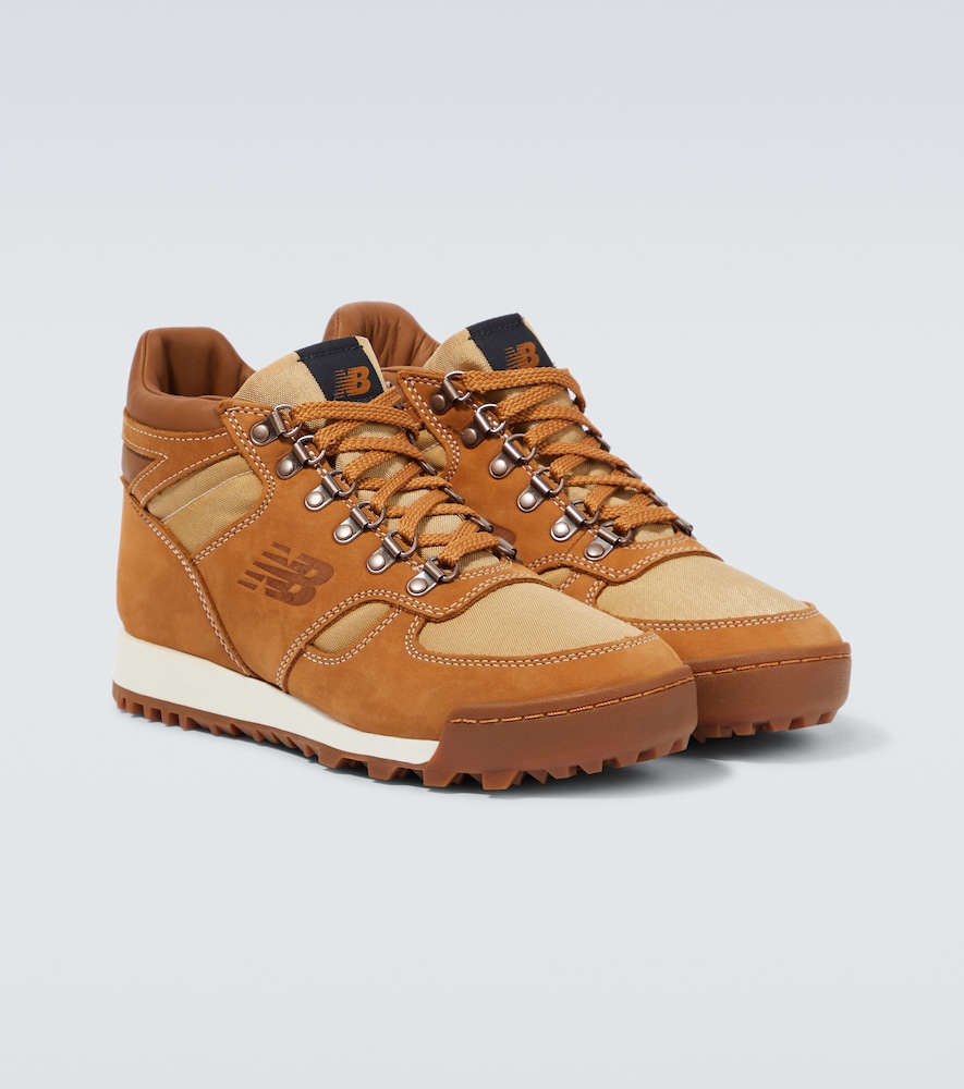 Junya Watanabe x New Balance leather high-top sneakers