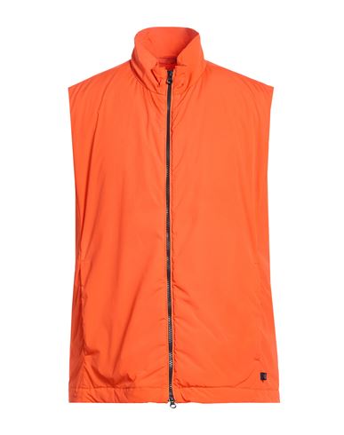 Man Vest Orange Size L Polyamide, Elastane