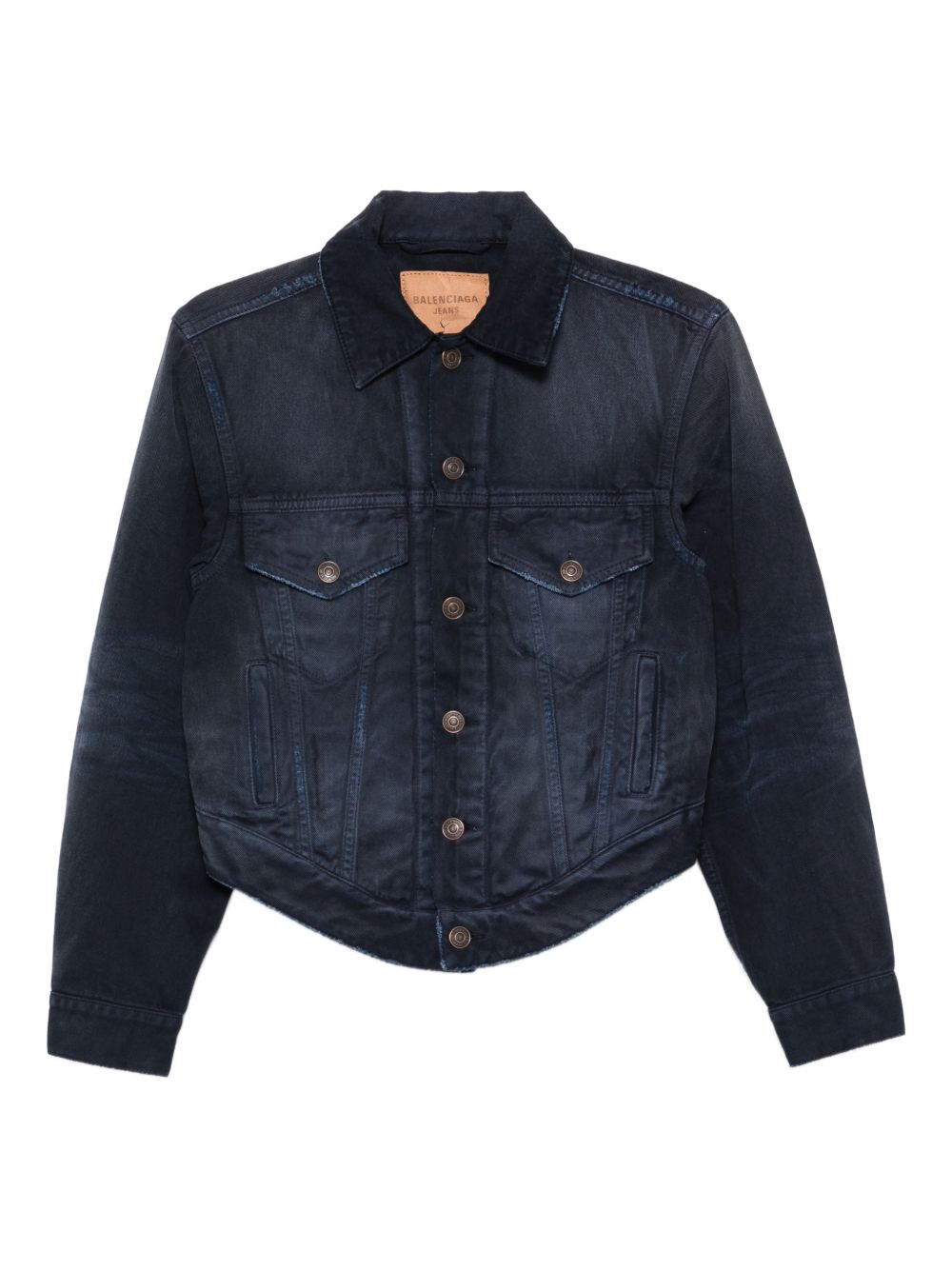 Curved Waistband Jacket