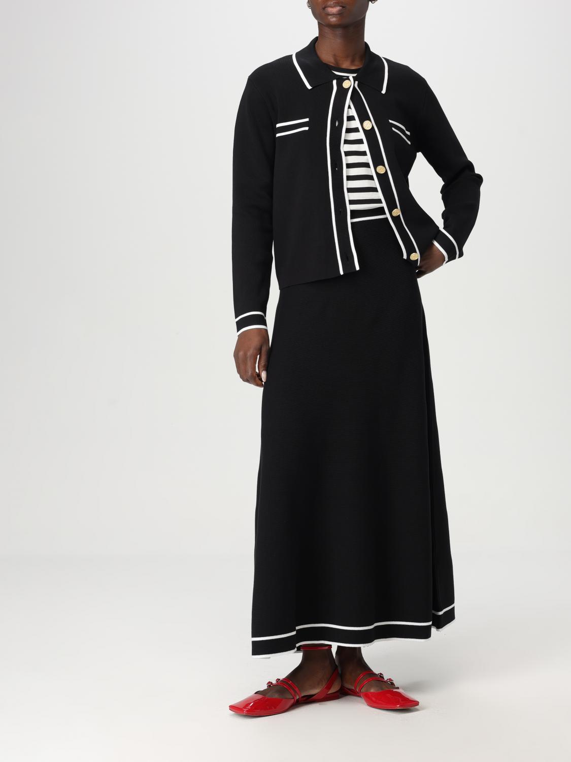 Skirt Woman color Black