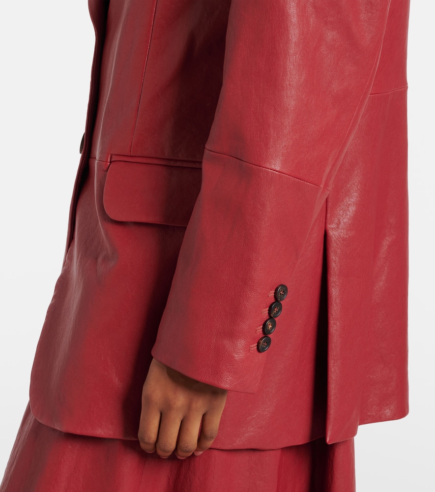Leather Blazer
