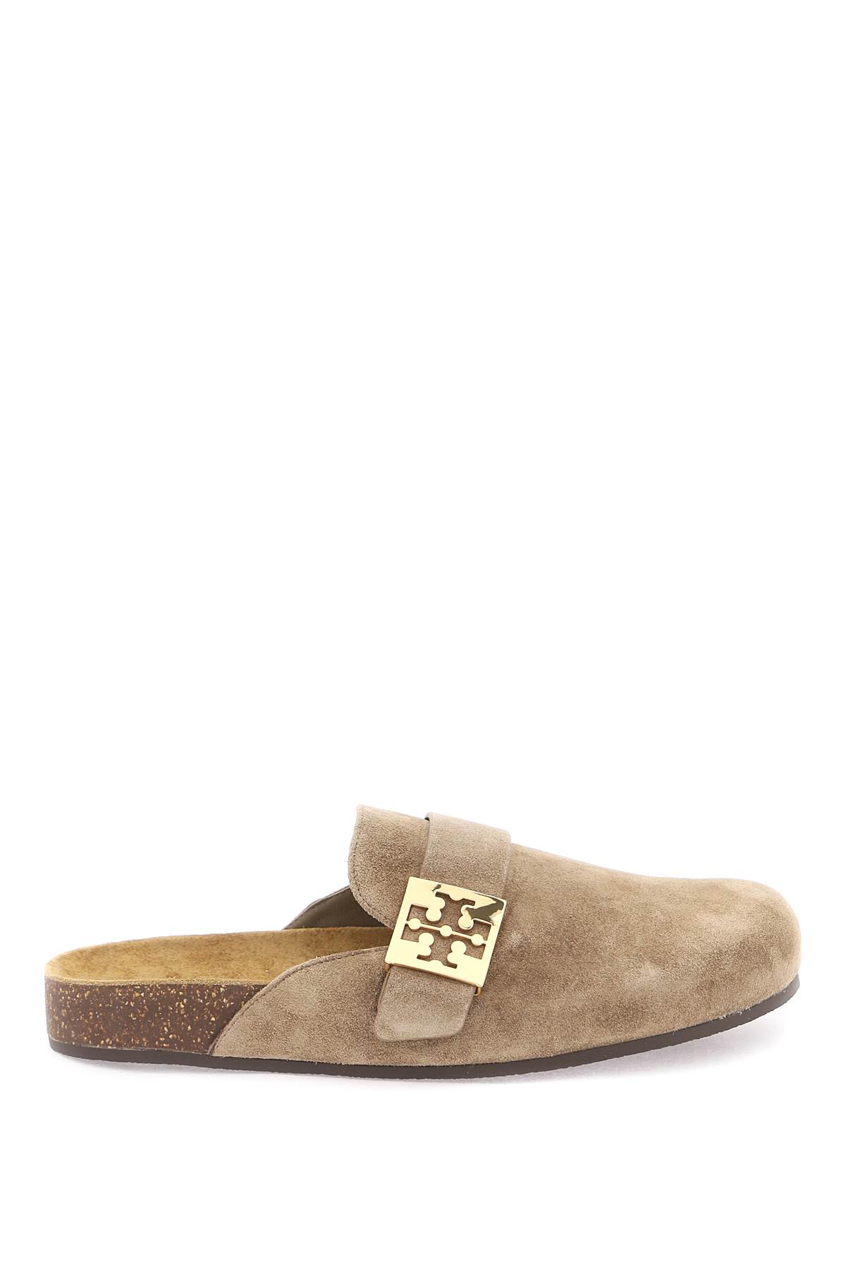 Suede Leather Sabots