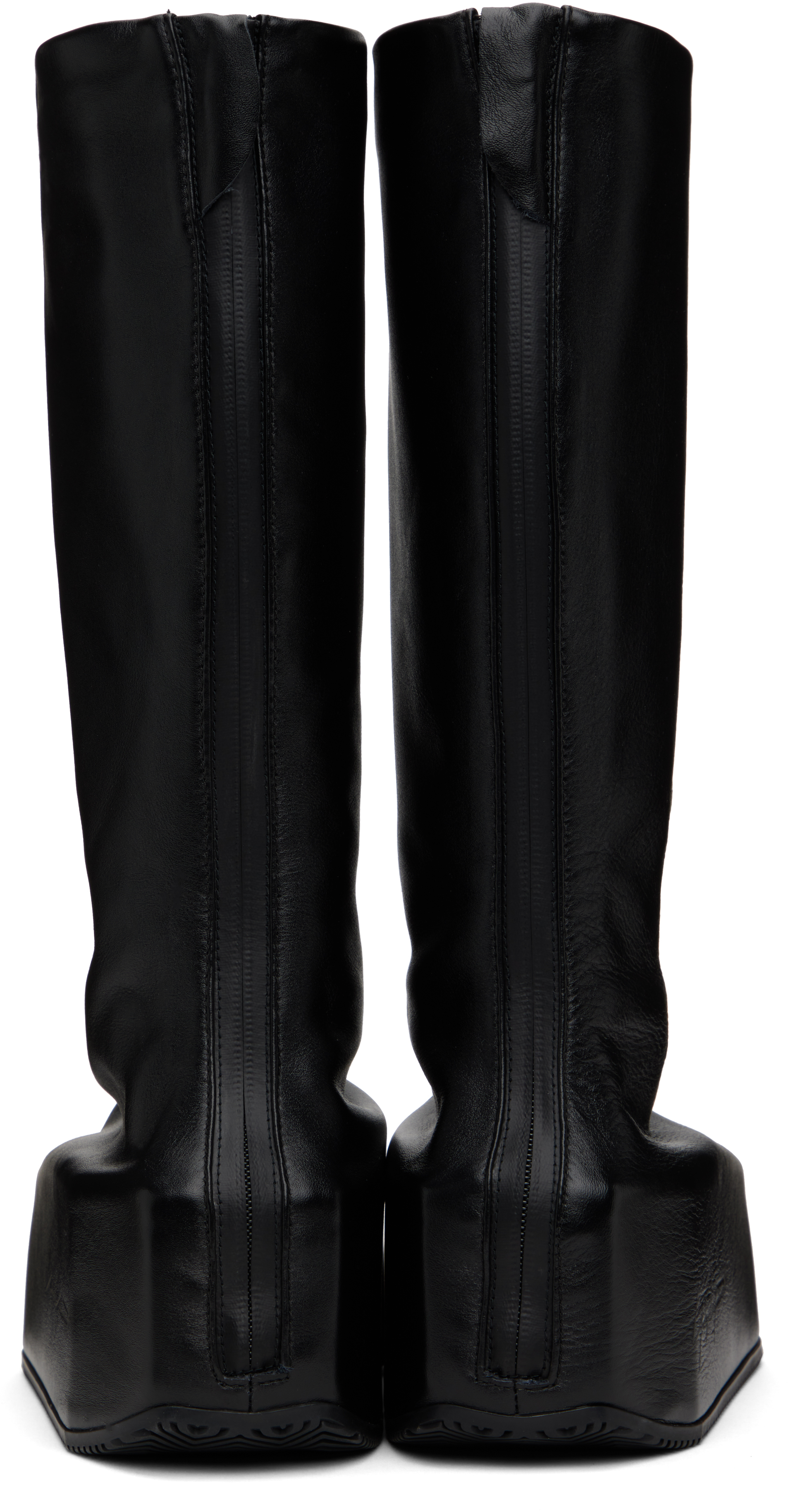Y-3 Black Kyasu Overboot Tall Boots