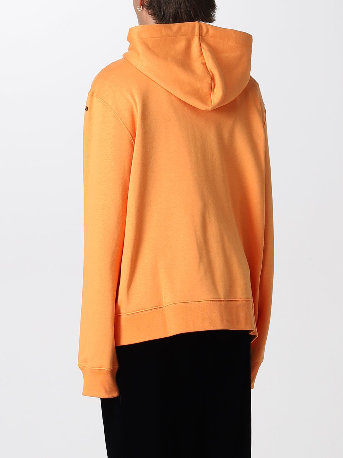 Sweatshirt Men colour Orange