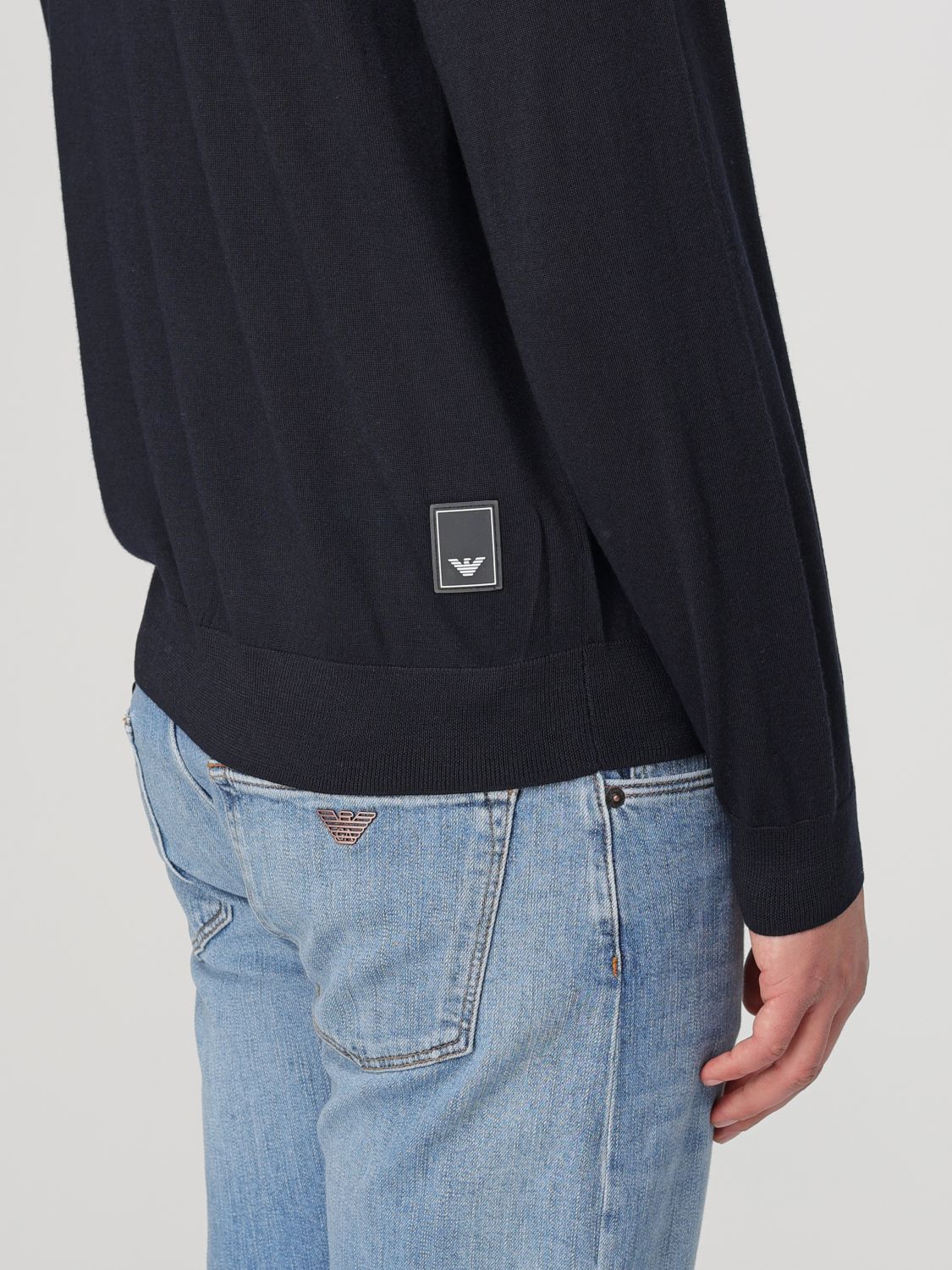 Sweater Men color Blue
