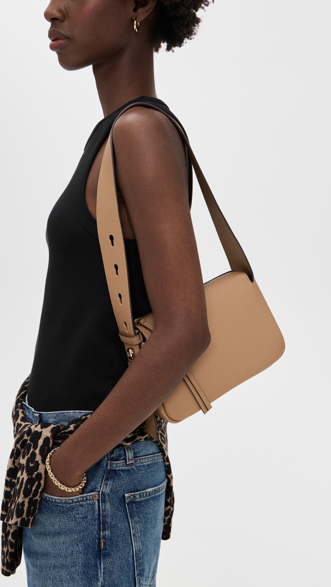 Romy Small Shoulder Bag Tiramisu One Size