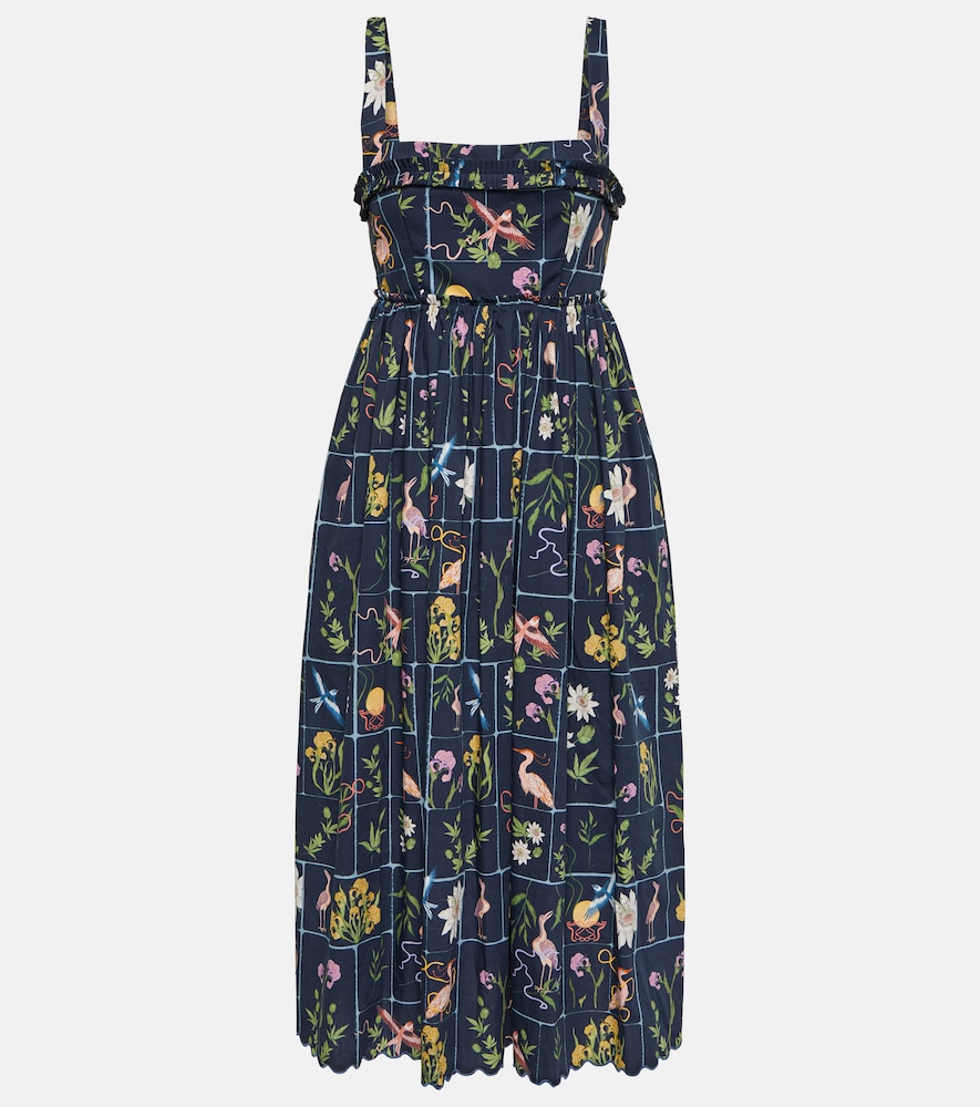 Barbara Paraíso poplin midi dress