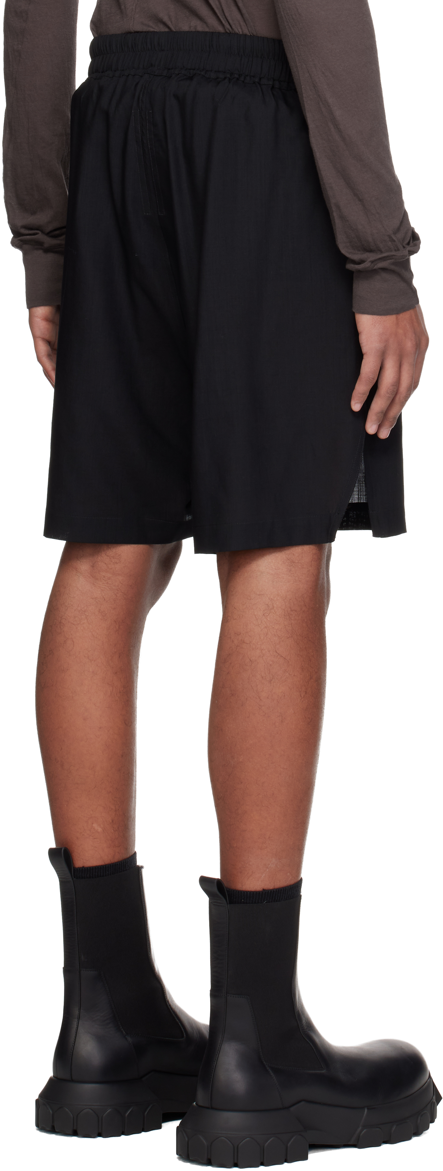 Black Temple Boxer Shorts