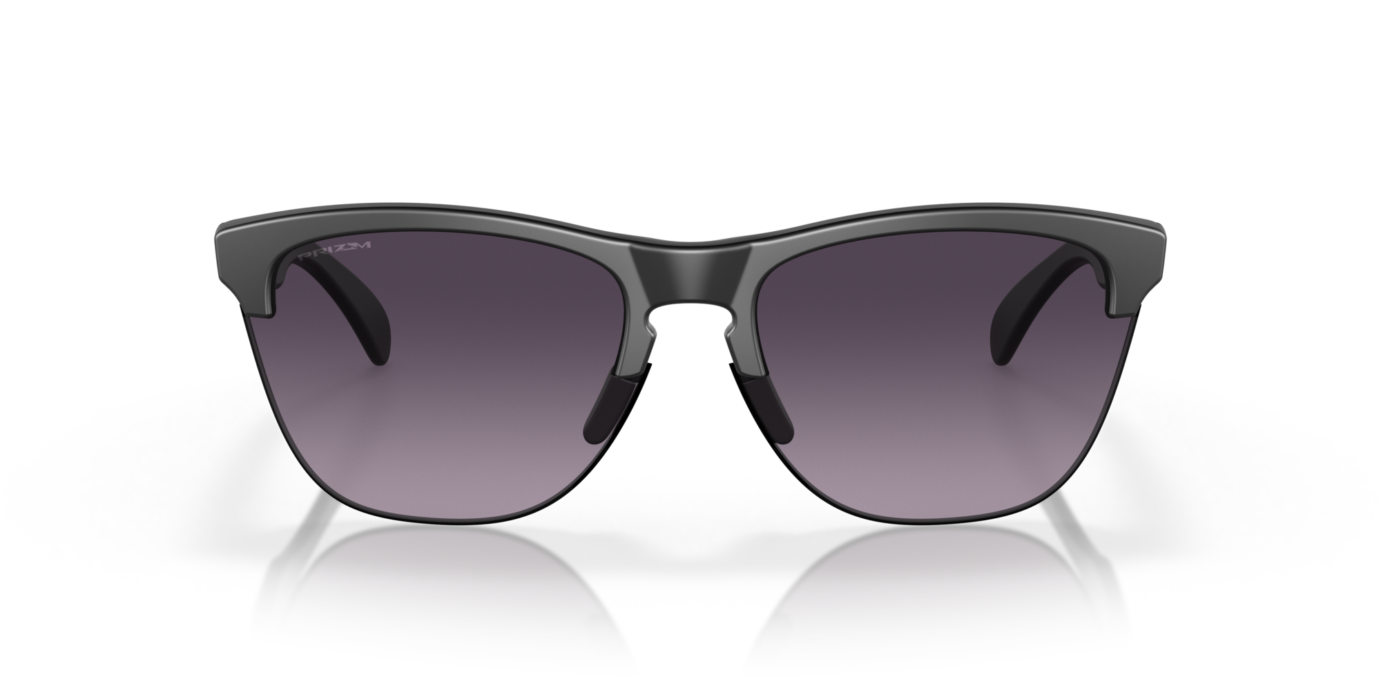 Oakley Man Oakley OO9374 FROGSKINS LITE 937449 Sunglasses O_matter Black Grey Round Normal Shaded
