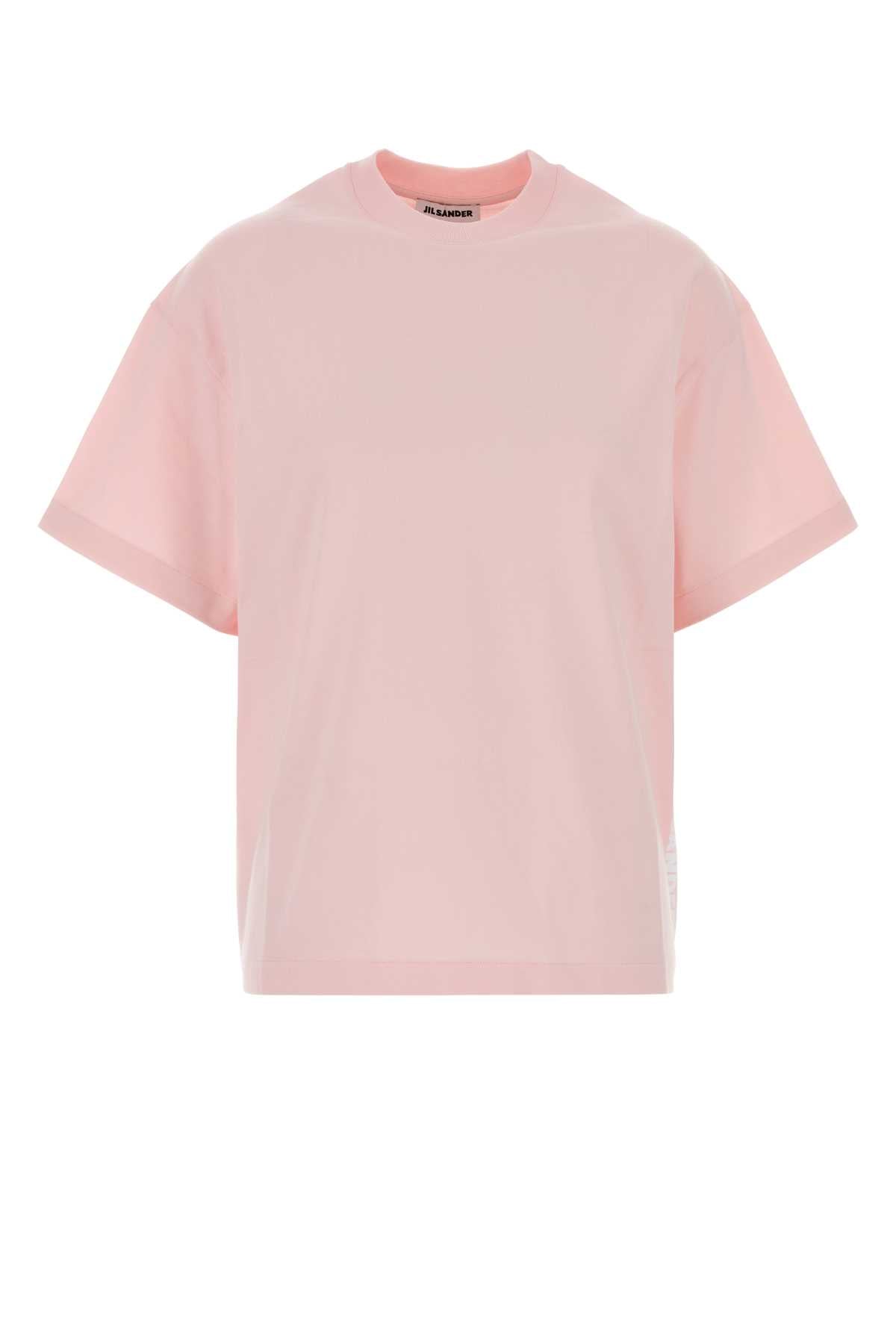Cotton Jersey T-Shirt — Pink