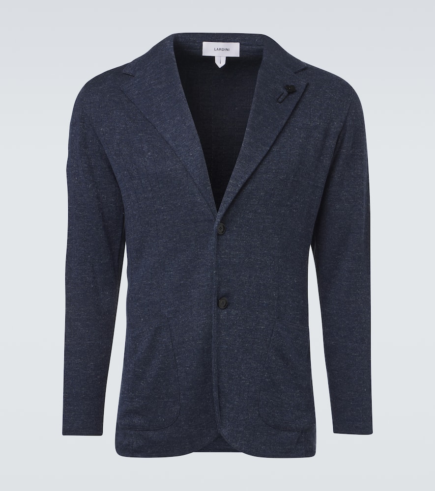 Linen and silk blazer
