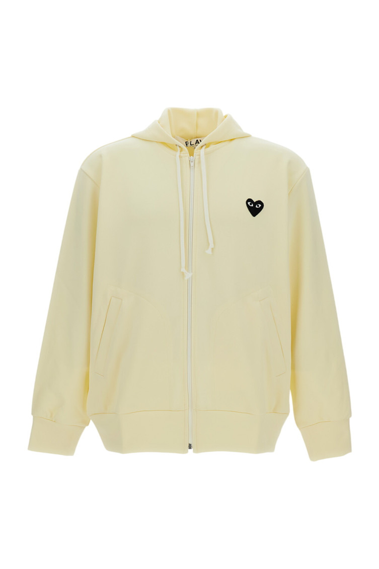 Light Yellow Hood Sweatshirts