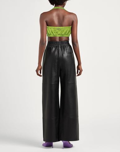Woman Top Lime green Size 8 Viscose