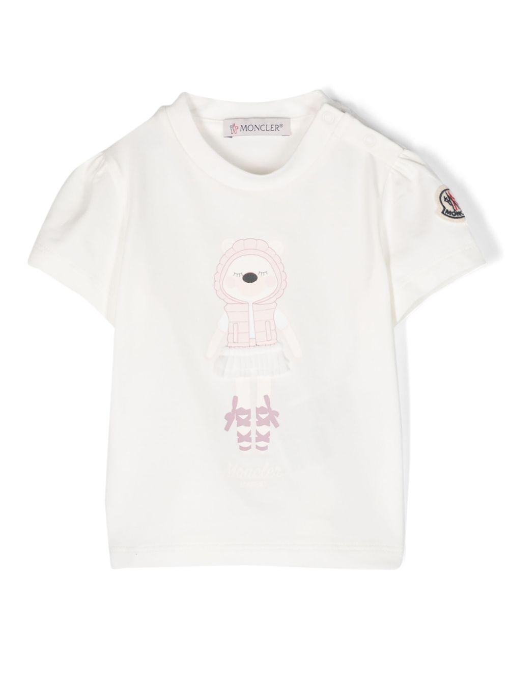Graphic-print cotton T-shirt - White