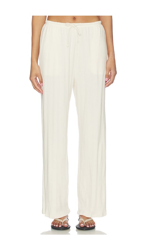 STRUT-THIS The Channing Jogger in Ivory. - M also in L