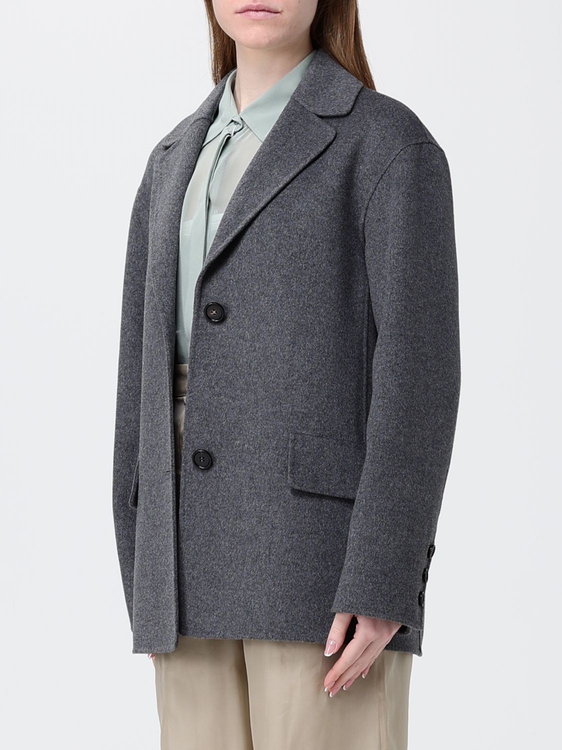 Jacket Woman color Grey