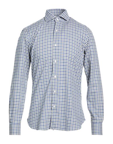 Culto Man Shirt Blue Size 15 ½ Cotton