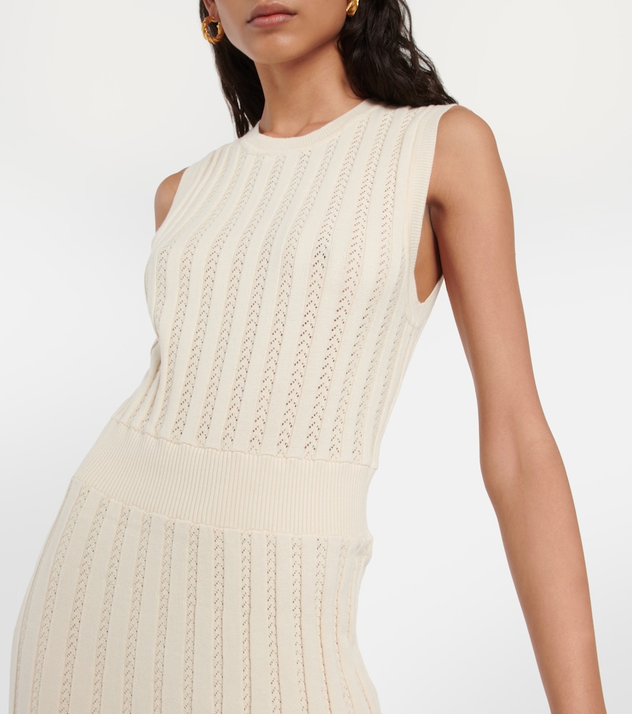 Florian ribbed-knit maxi dress