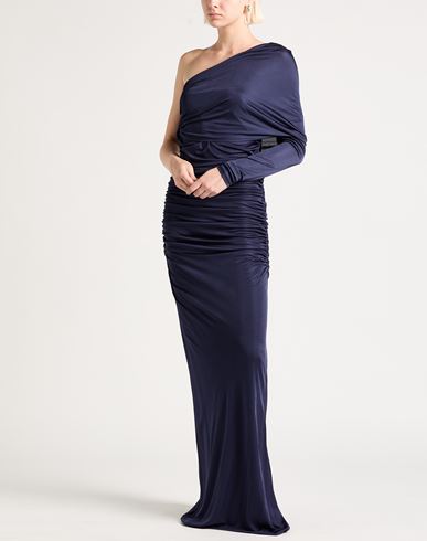 Woman Maxi dress Navy Size 8 Viscose