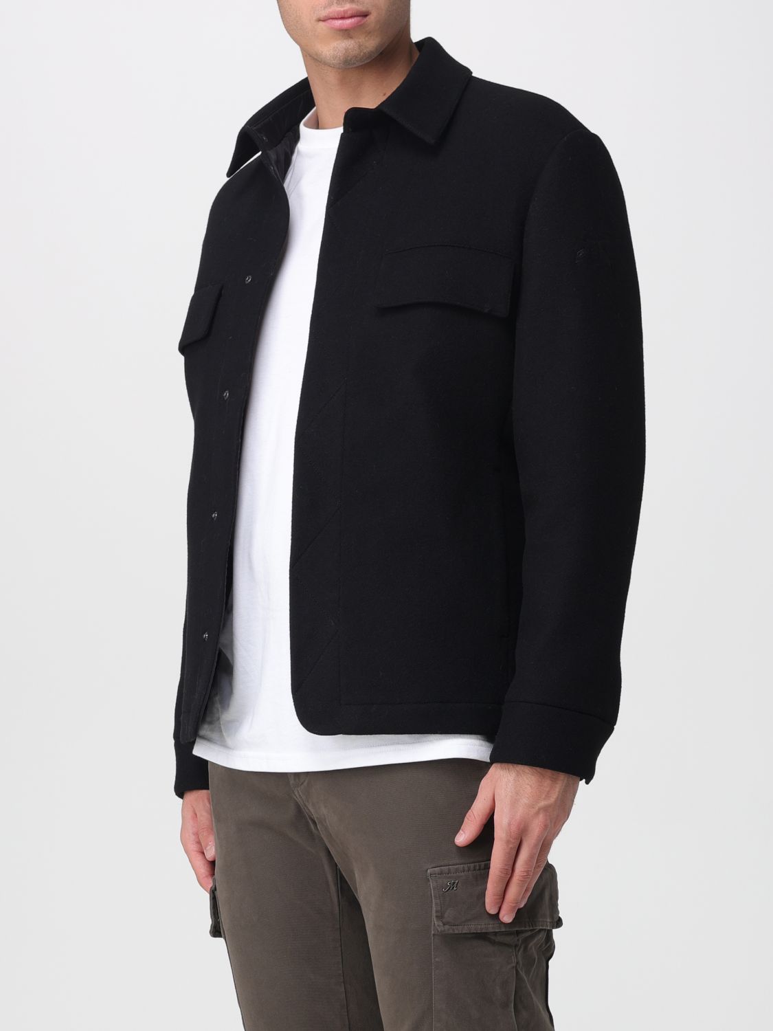 Jacket Men color Black