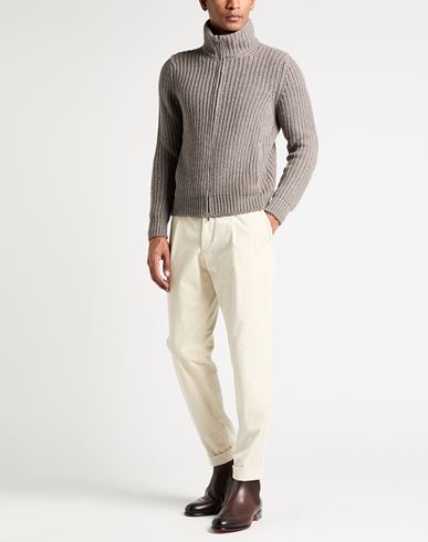 Man Cardigan Grey Size 36 Virgin Wool, Viscose, Cashmere