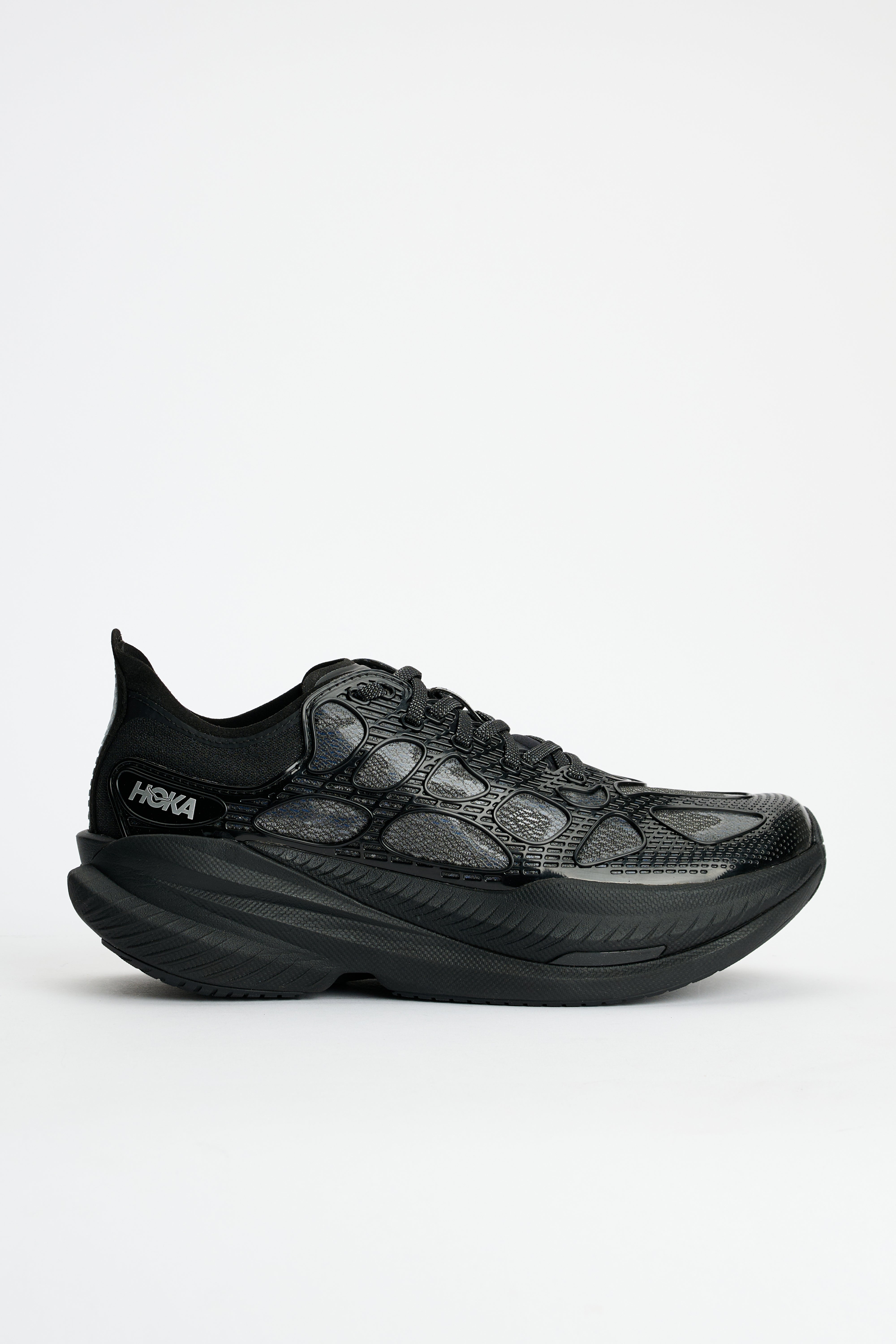 HOKA U Mach x Caged Black / Midnight Blue - Sneaker
