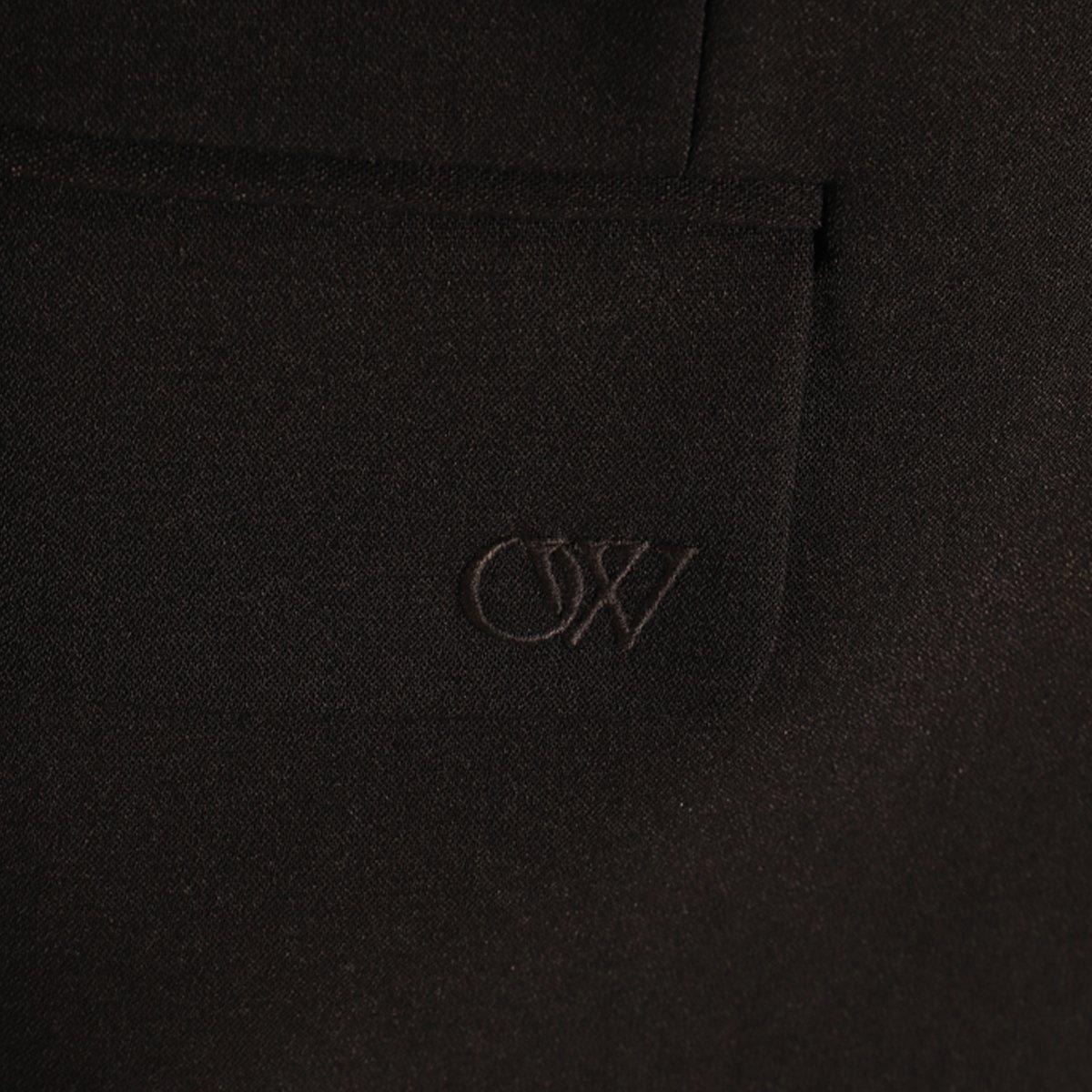 Buckled single-breasted blazer - Black