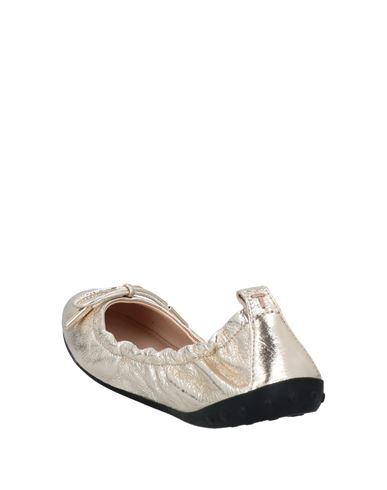Woman Ballet flats Gold