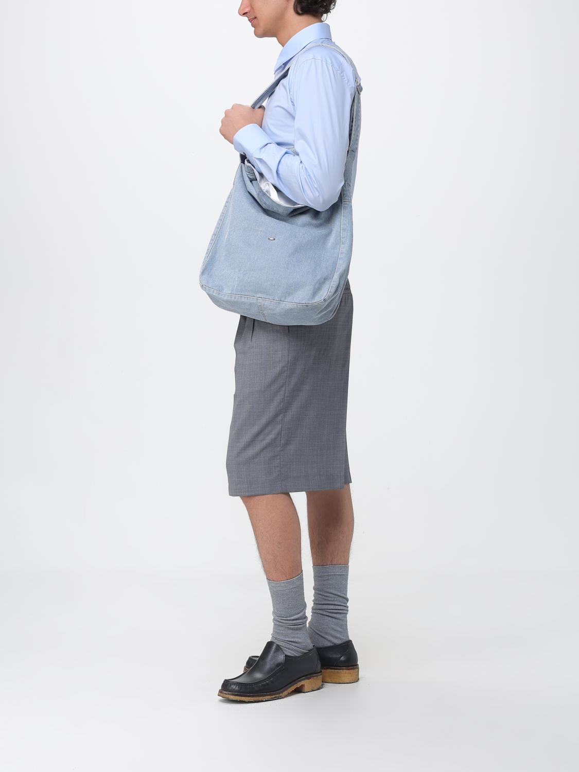 Bag Men color Denim