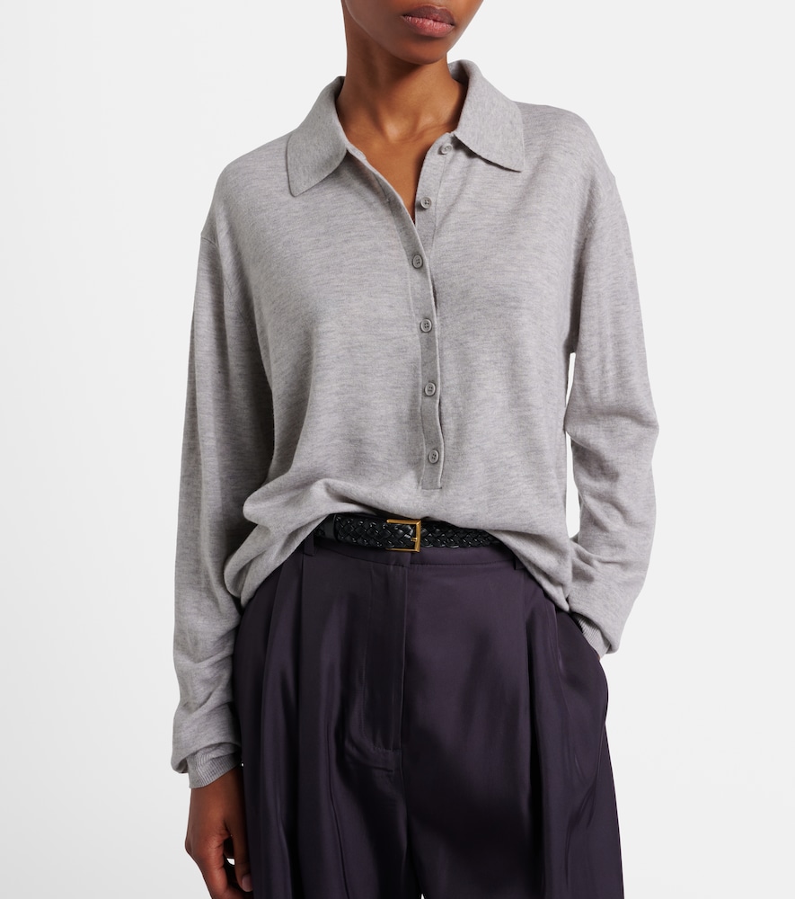 Tala wool-blend polo sweater