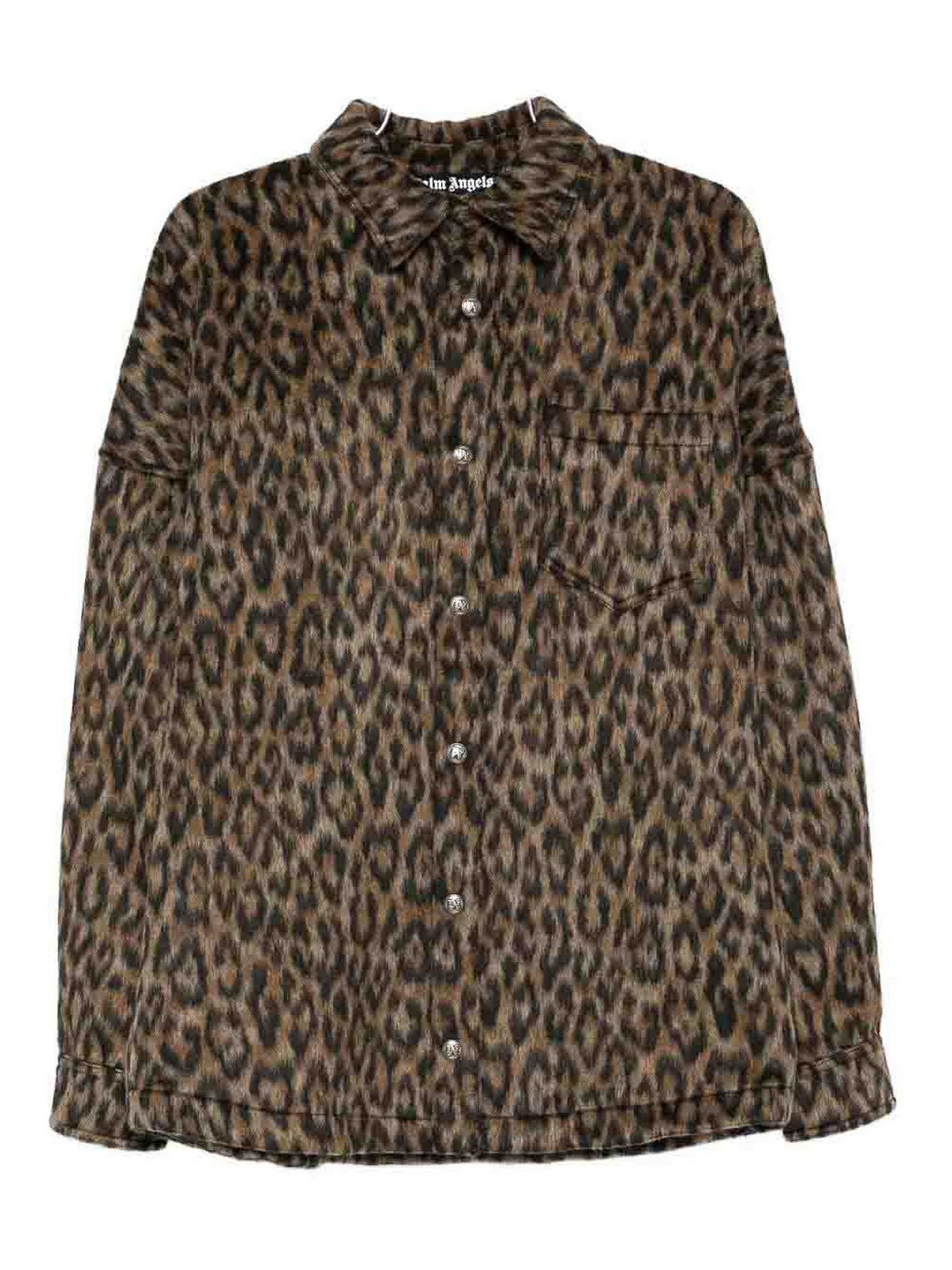 `Classic Logo` Animalier Overshirt
