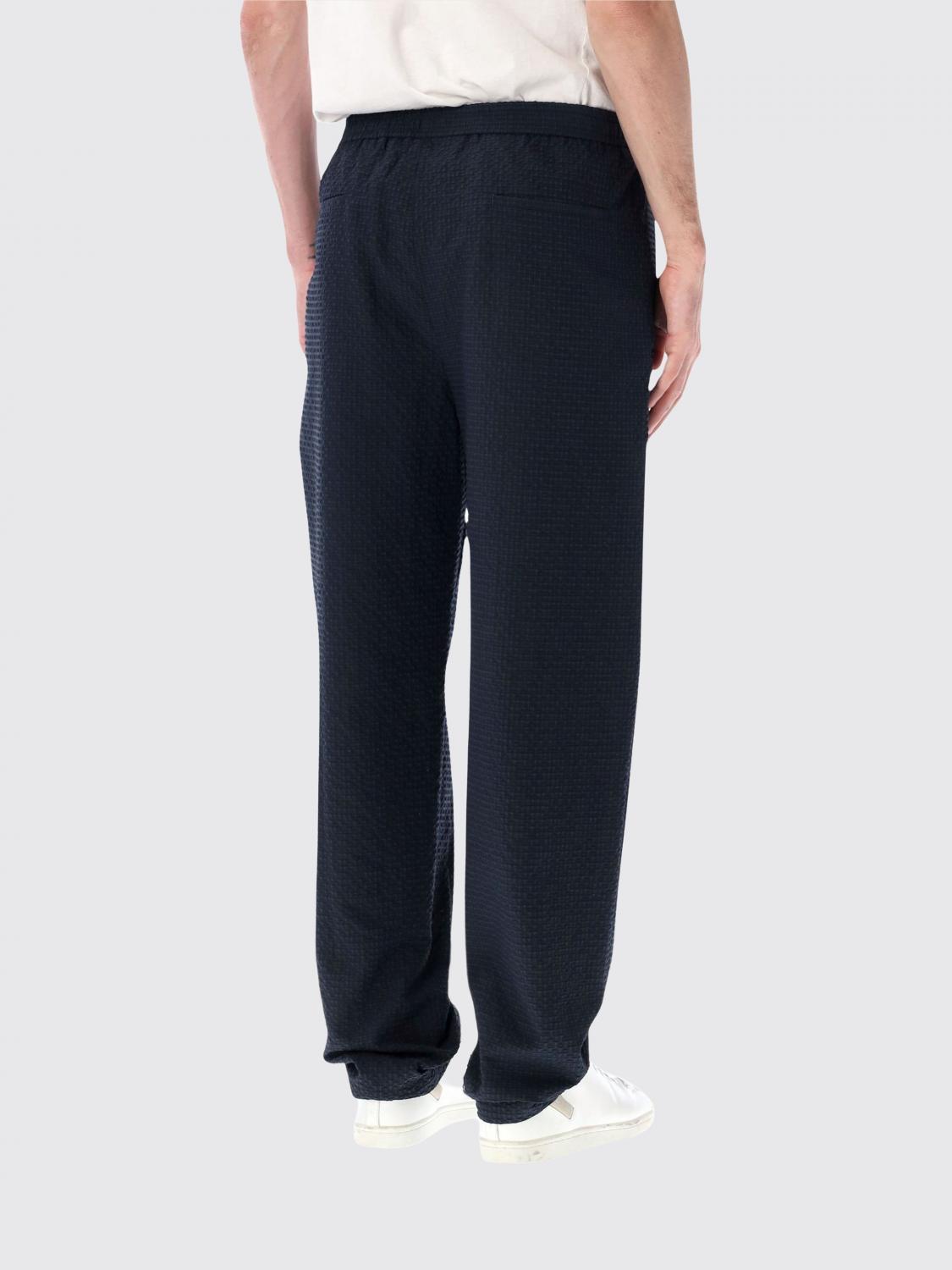 Pants Men color Blue