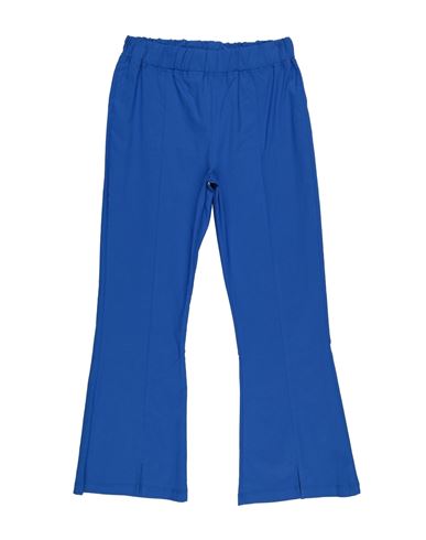 Kid Girl Pants Blue Size 16 Viscose, Polyamide, Elastane