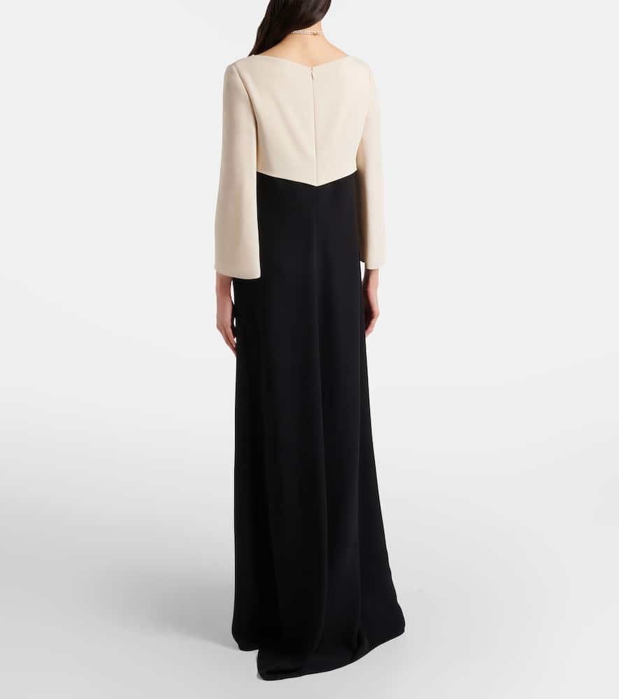 Silk gown