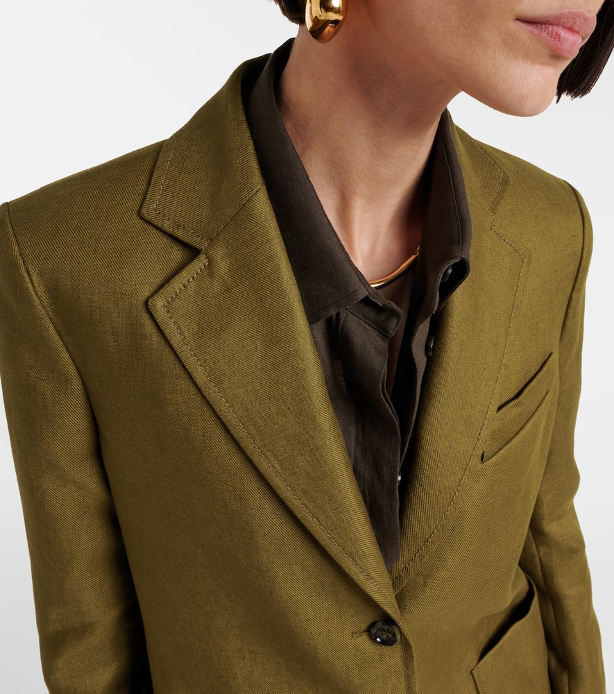 Guglia linen blazer
