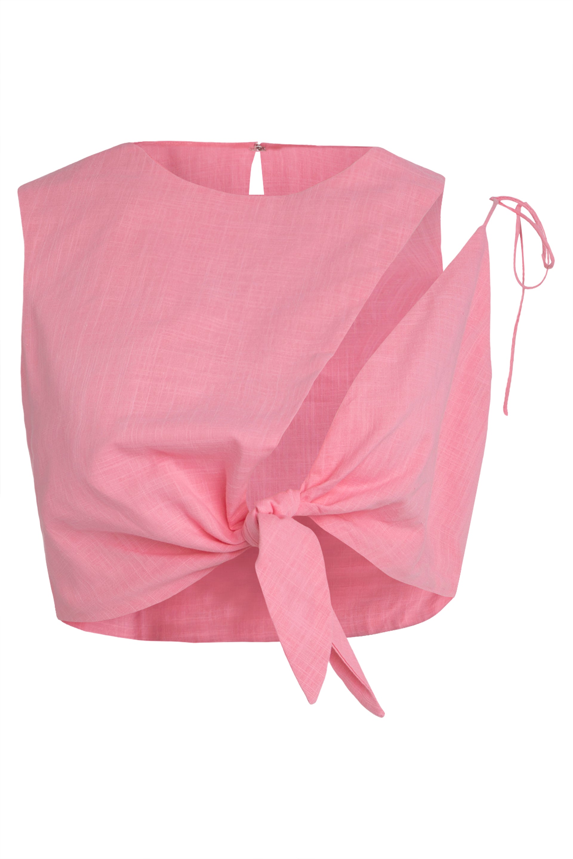 Mini Decorative Bow Crop Top