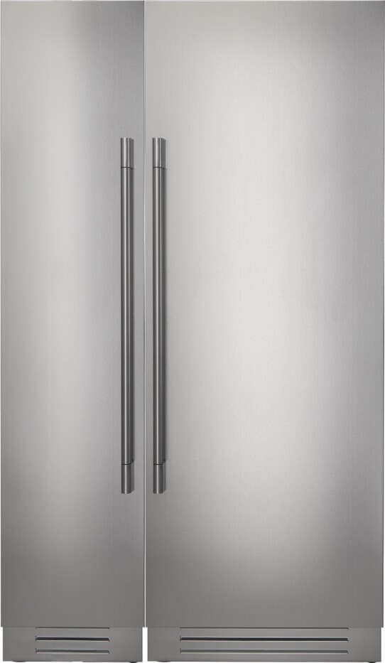 Fulgor Milano 700 Side-by-Side Column Set with 30" Refrigerator and 18" Freezer in Stainless Steel FMREFR