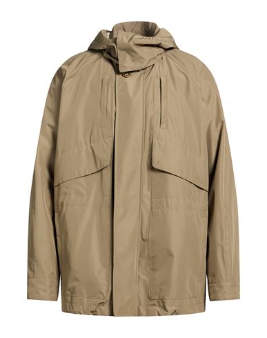 Man Jacket Sage green Size 40 Polyester