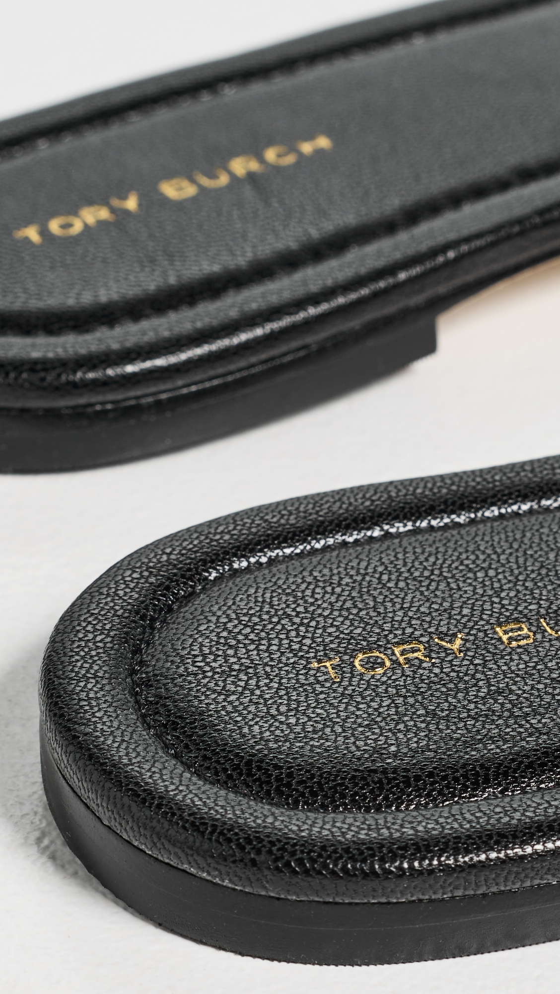Eleanor Slides Perfect Black / Gold