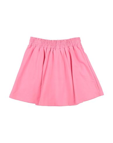 Girl Kid Girl Kids' skirt Pink Size 12 Cotton, Elastic fibres