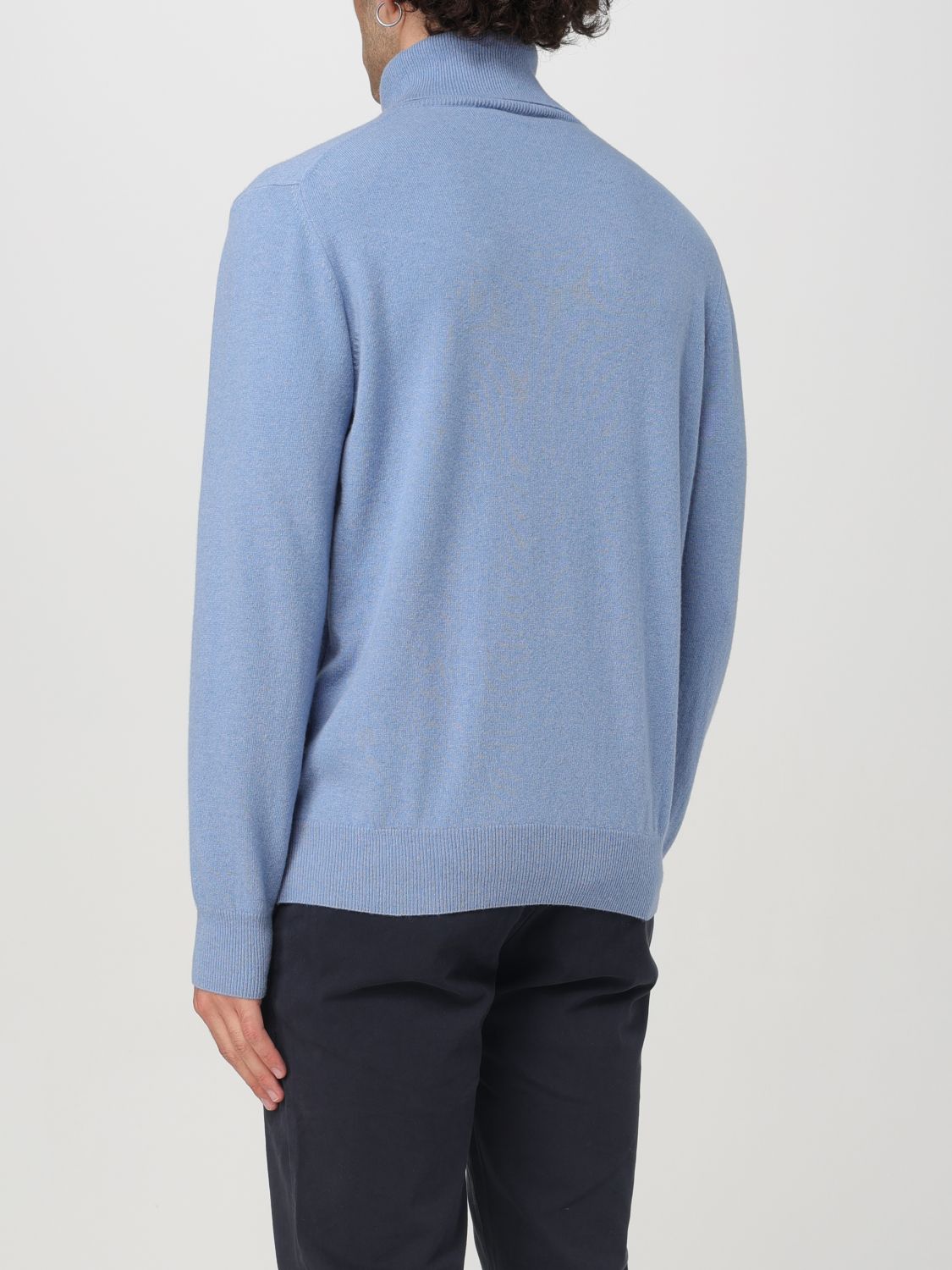 Sweater Men color Sky Blue