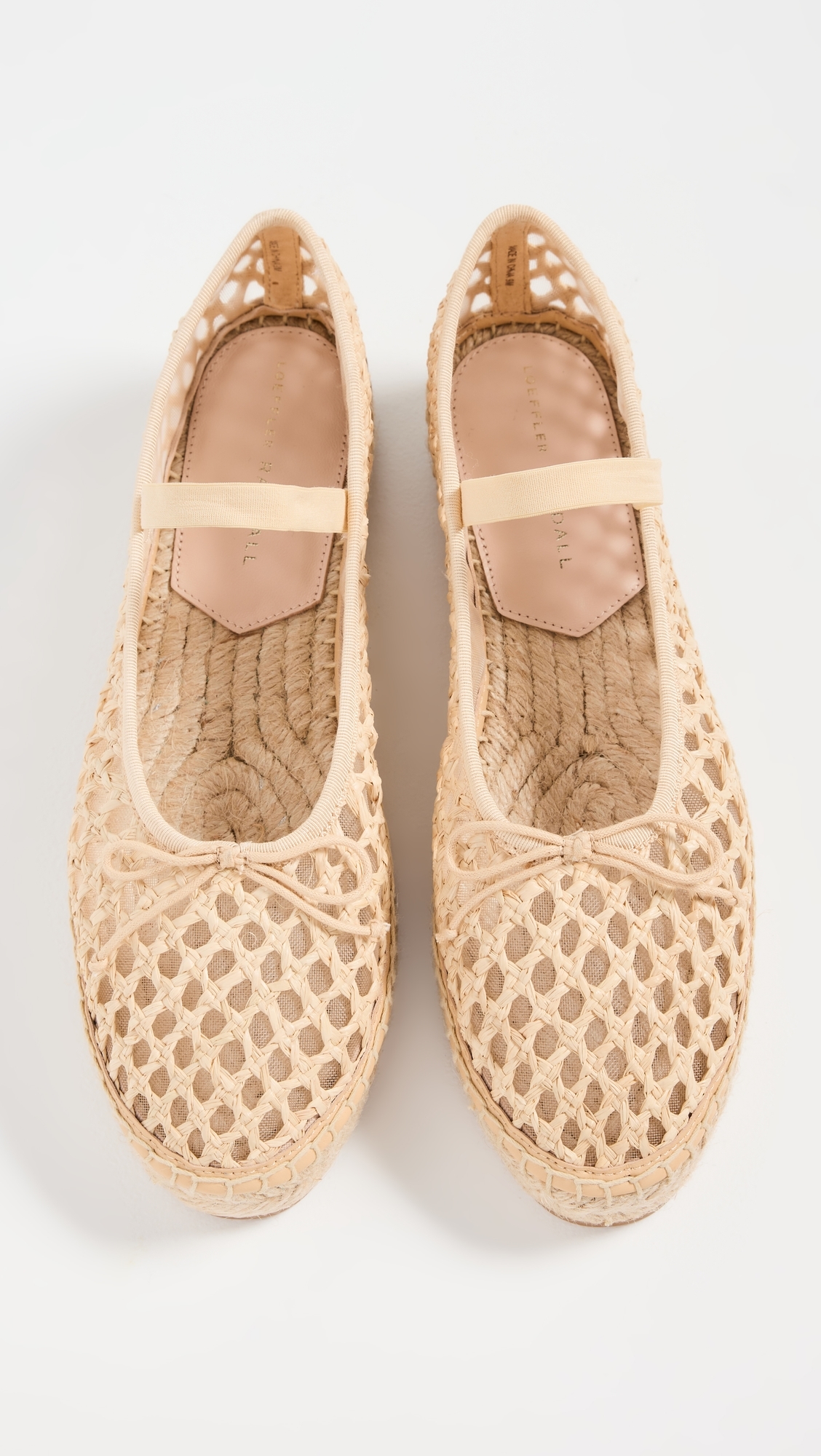 Kayla Soft Ballet Espadrilles Natural