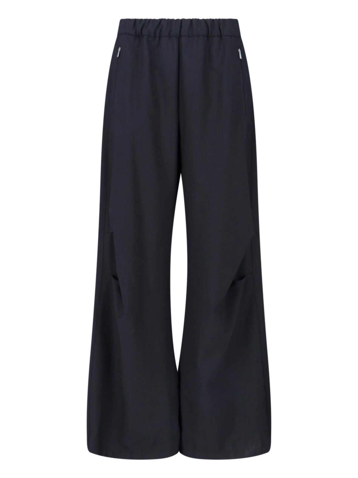 Womens Wool-Blend Trousers