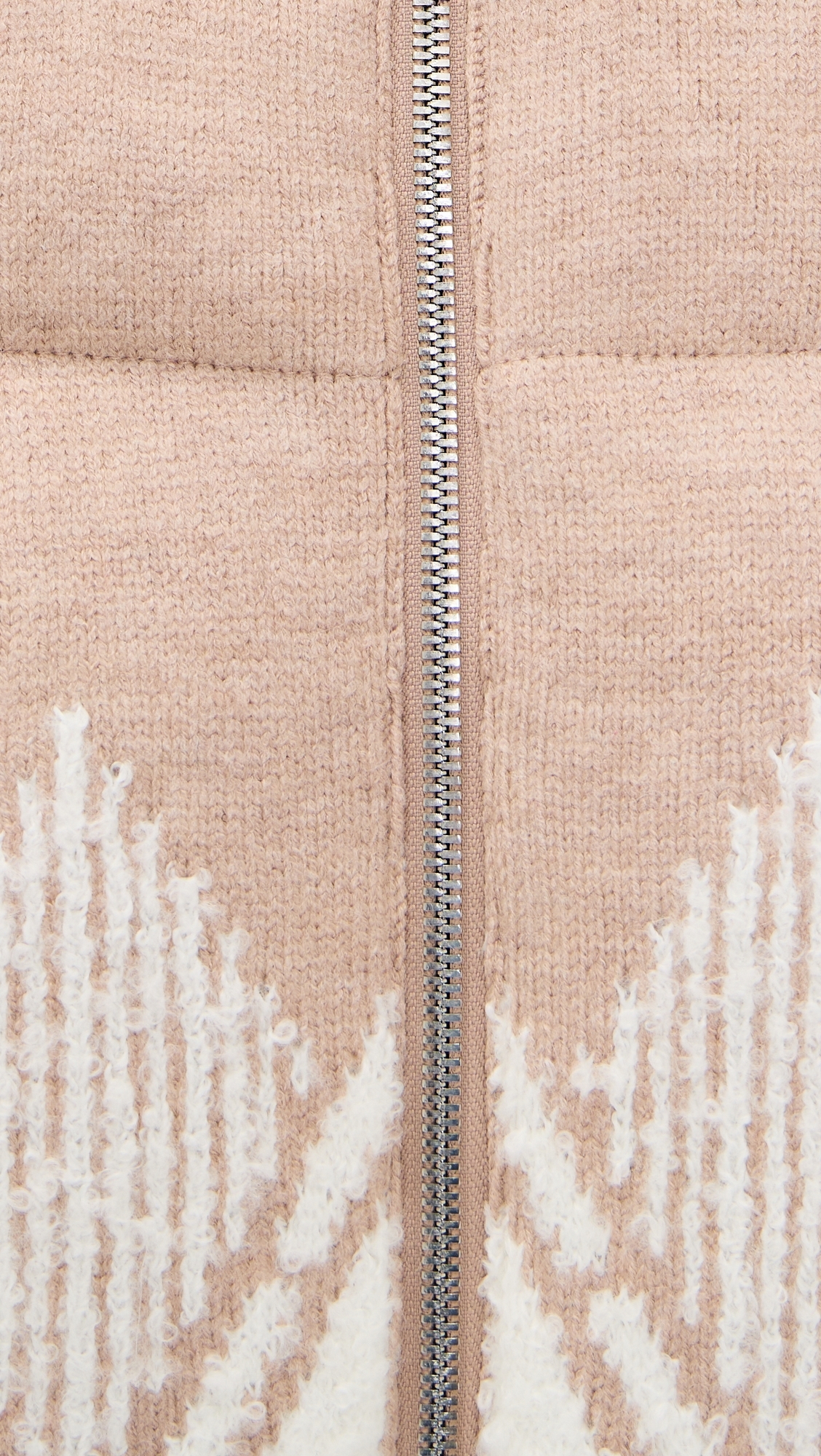 Belinda Knit Puffer Light Taupe