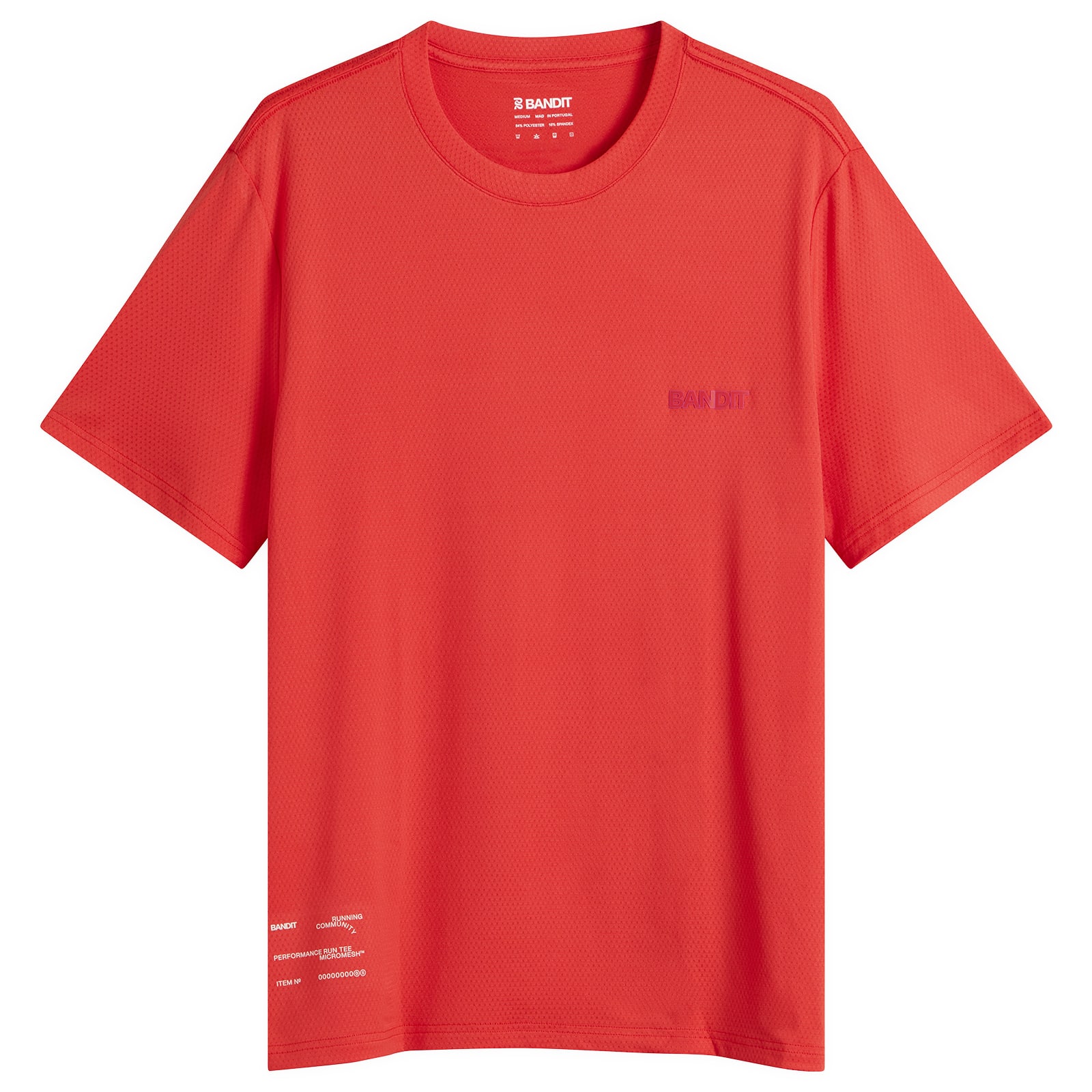 Men's MicroMesh Men's Performance T-Shirt in Poppy