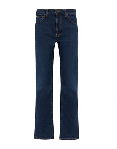Man Jeans Blue Size 28 Cotton, Elastane