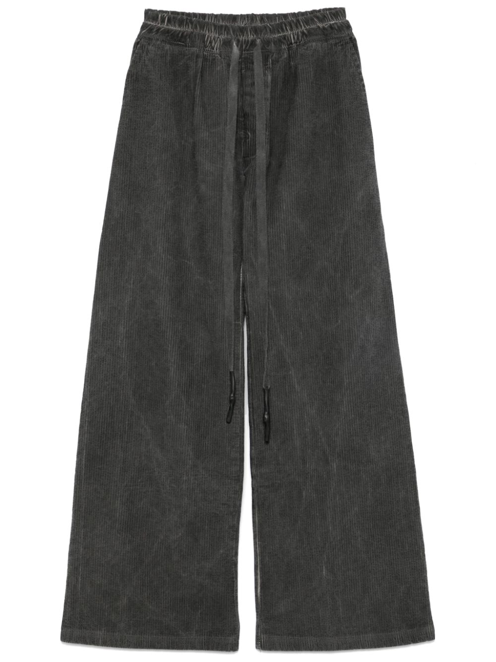 Striped trousers - Black